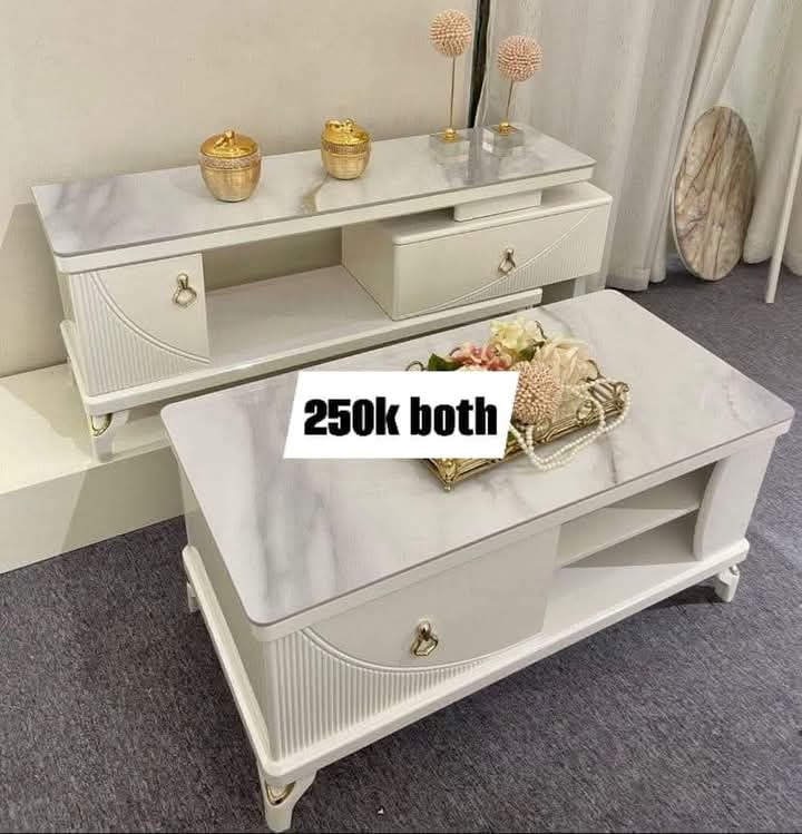 TV STAND AND CENTER TABLE