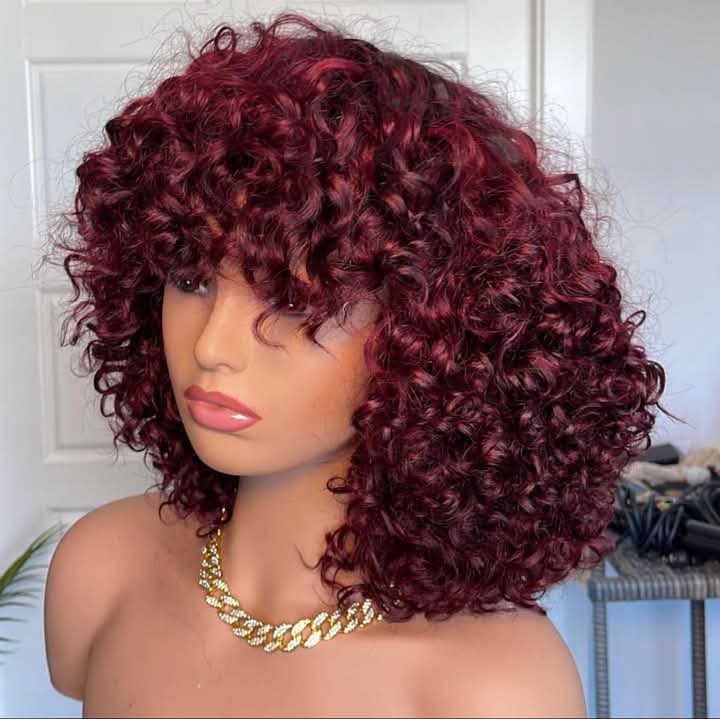 DOUBLE DRAWN FRINGE WIG