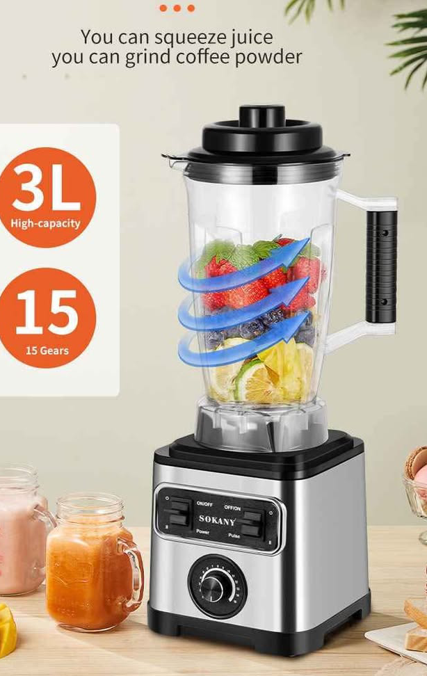 3 IN 1 SOKANY BLENDER