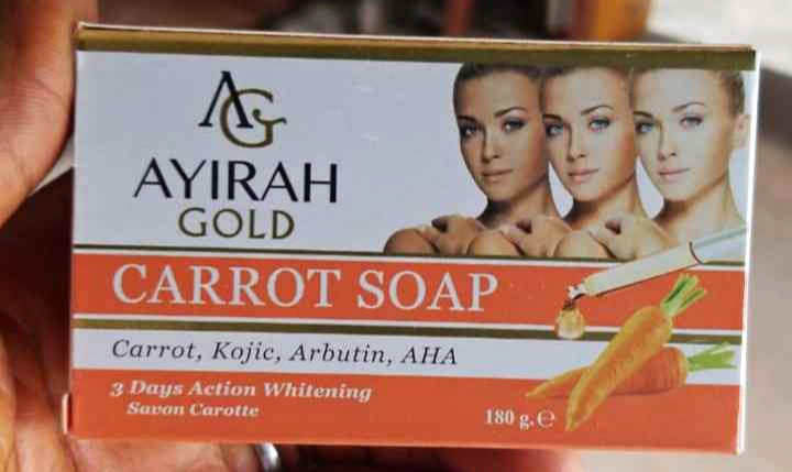 AYIRAH GOLD CARROT SOAP