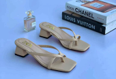 FEMALE MID HEEL SLIPPERS