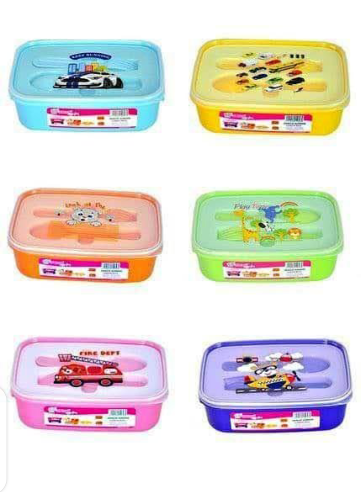 CHILDREN PLASTIC SNACK PLATE