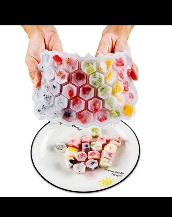 Silicon popsicle mould with cover