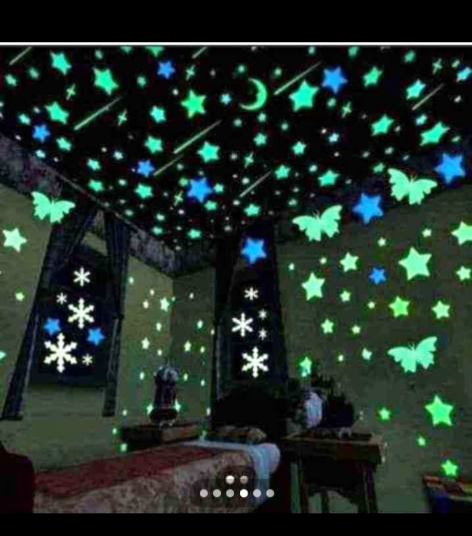 Glow in the dark stickers