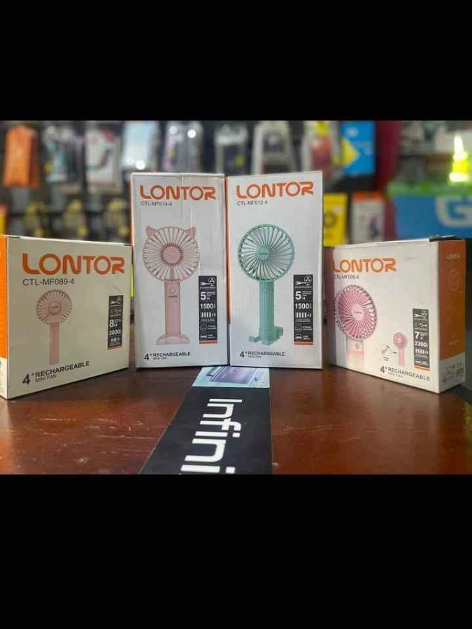 Lontor Rechargeable Hand Fan