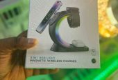 3in1 Magnetic Wireless Charger