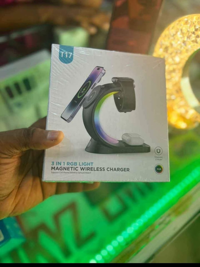 3in1 Magnetic Wireless Charger