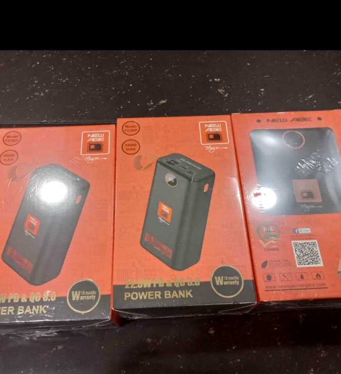 55000MAH New age powerbank