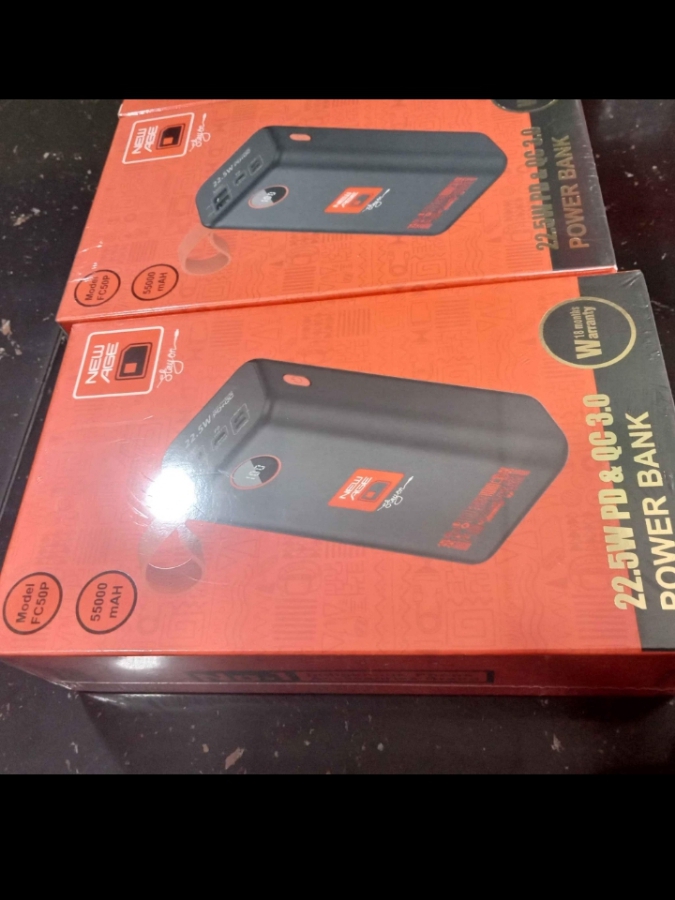 55000MAH New age powerbank