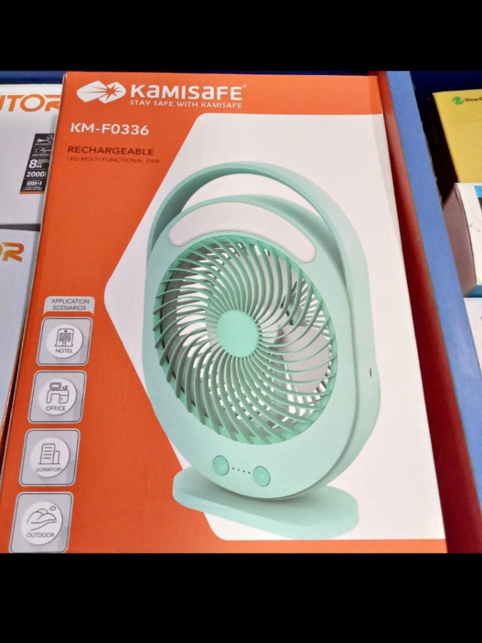 Kamisafe Rechargeable Fan