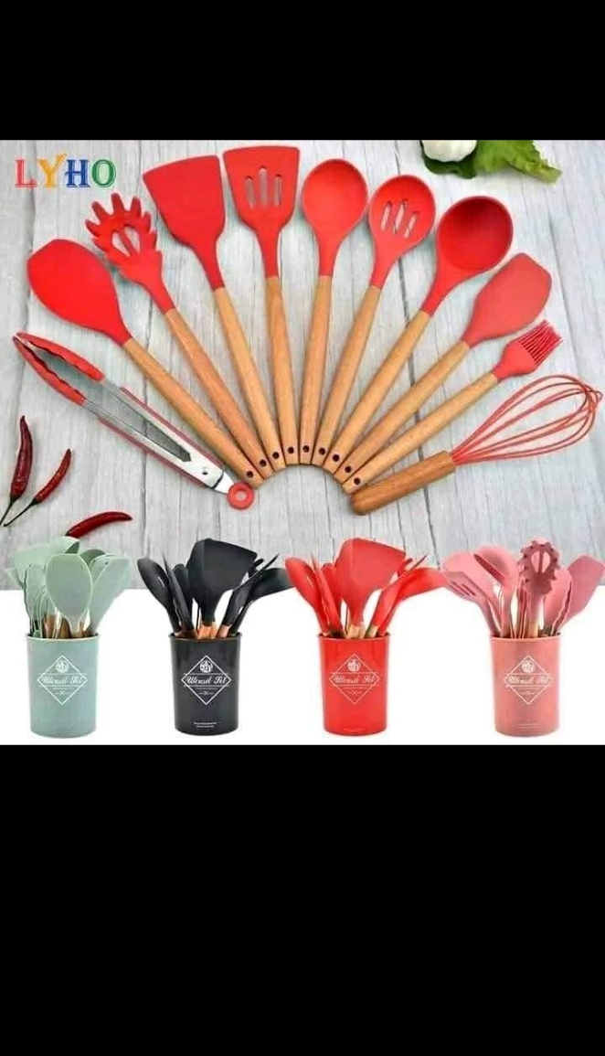 Silicon Spoon Set