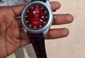 Men’s leather Wristwatch