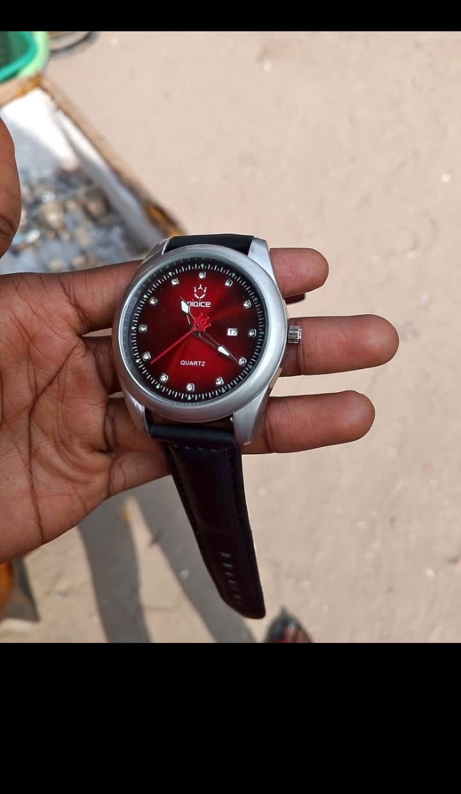 Men’s leather Wristwatch