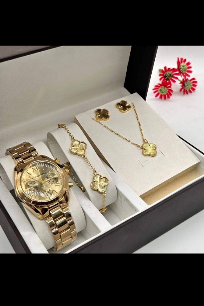 Jewelry Set with Wristwatch