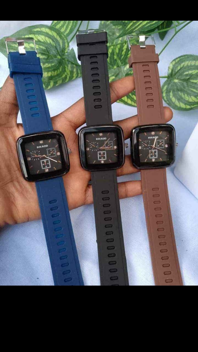 Rubber Strap Watches