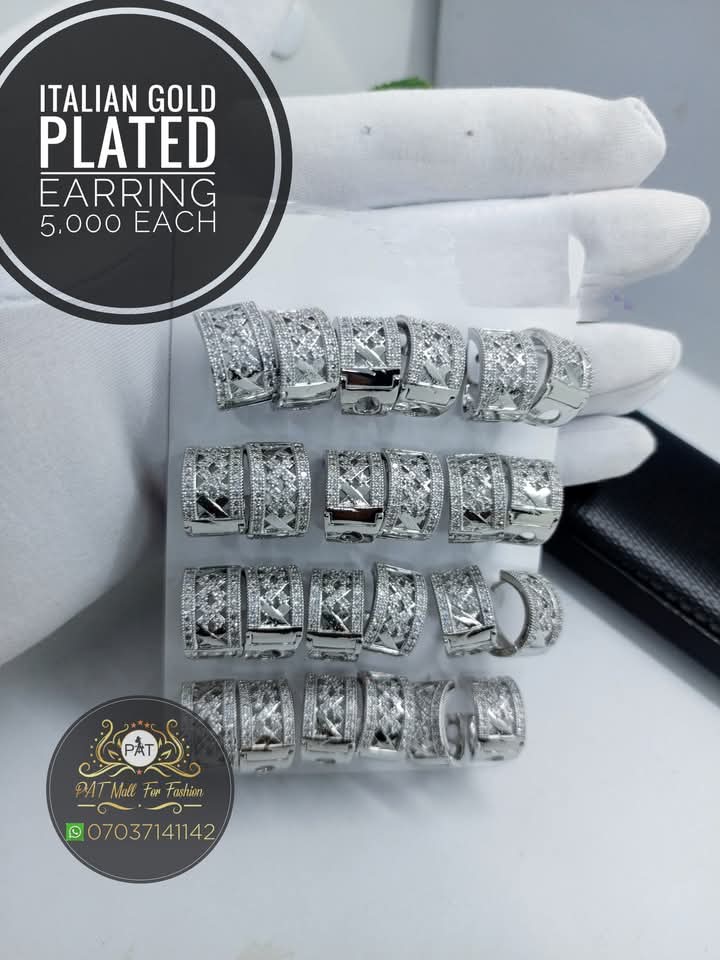 Italian Gold Plated Earrings