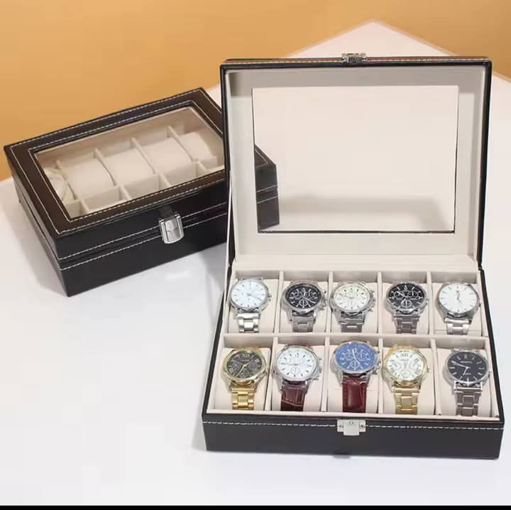 10 Slots Watch Storage Case