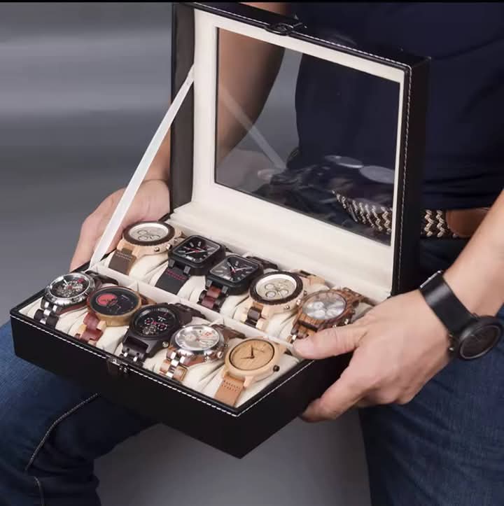 10 Slots Watch Storage Case