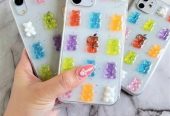 Resin customized Teddy phone case