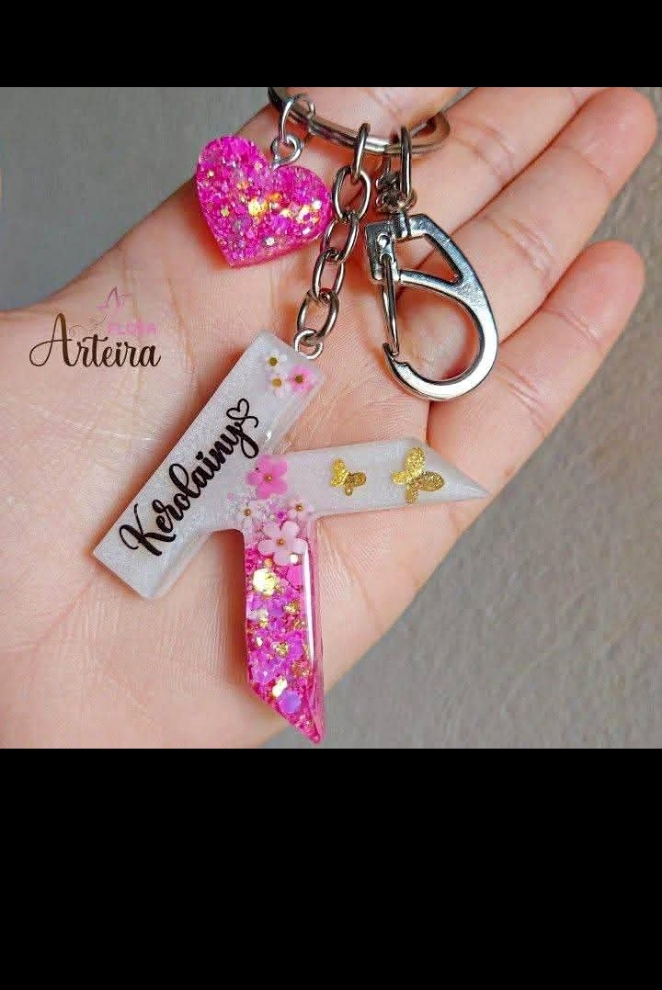 Unique Resin keychains