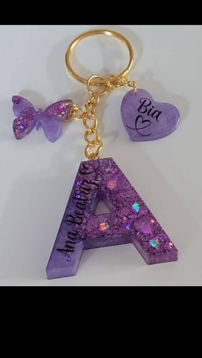 Unique Resin keychains