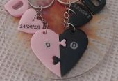 Customized puzzle 2in1 keychain/keyholder