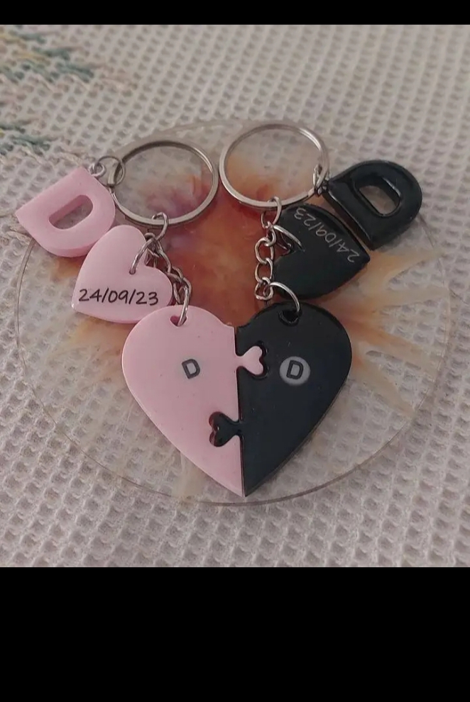 Customized puzzle 2in1 keychain/keyholder