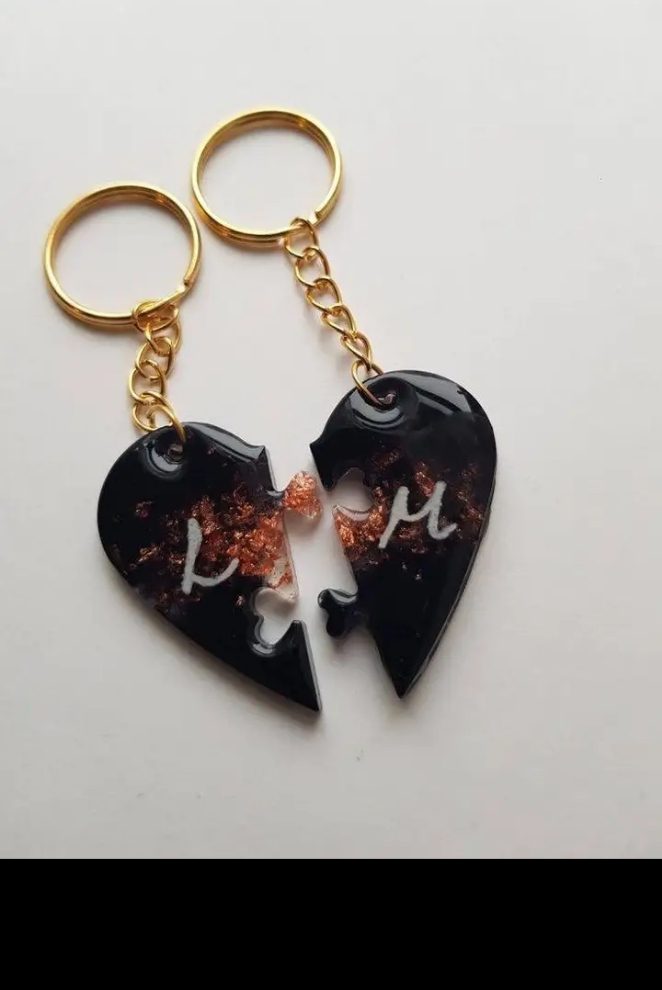 Customized puzzle 2in1 keychain/keyholder