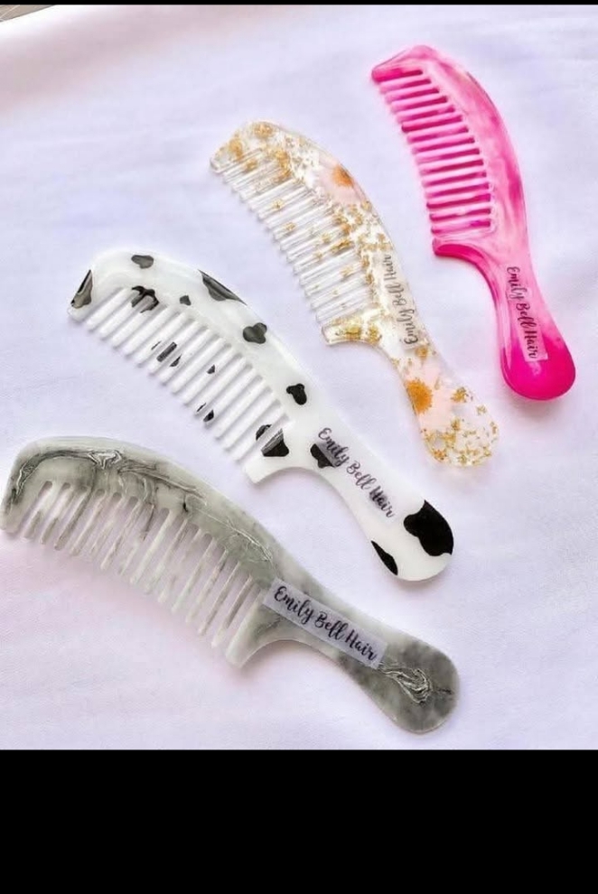 Hand made Resin Combs