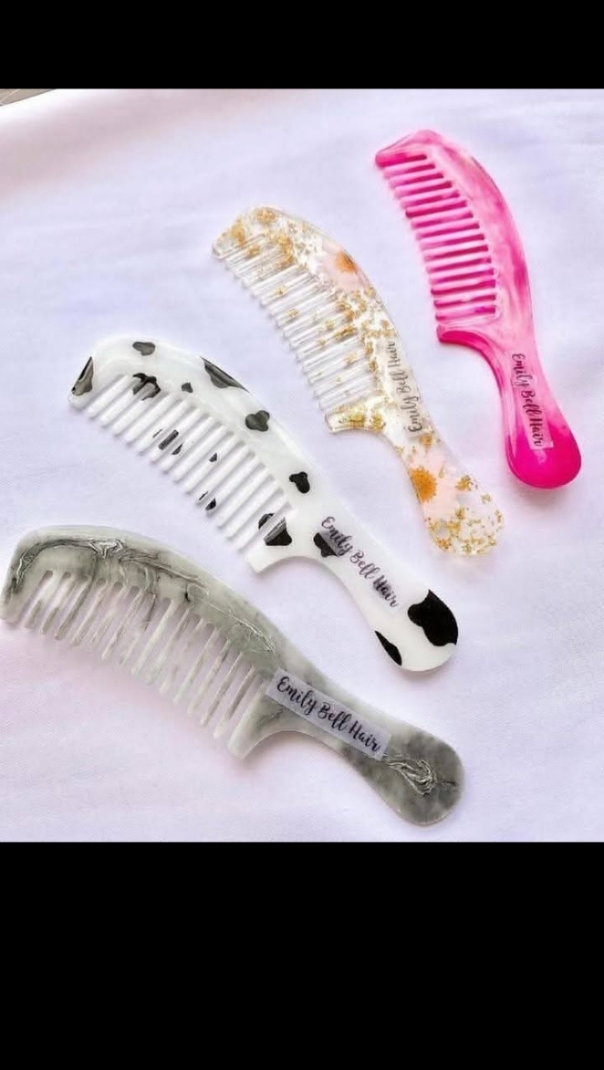 Hand made Resin Combs