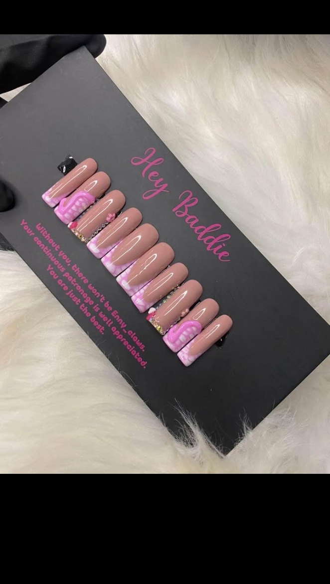 Hand made press on nails