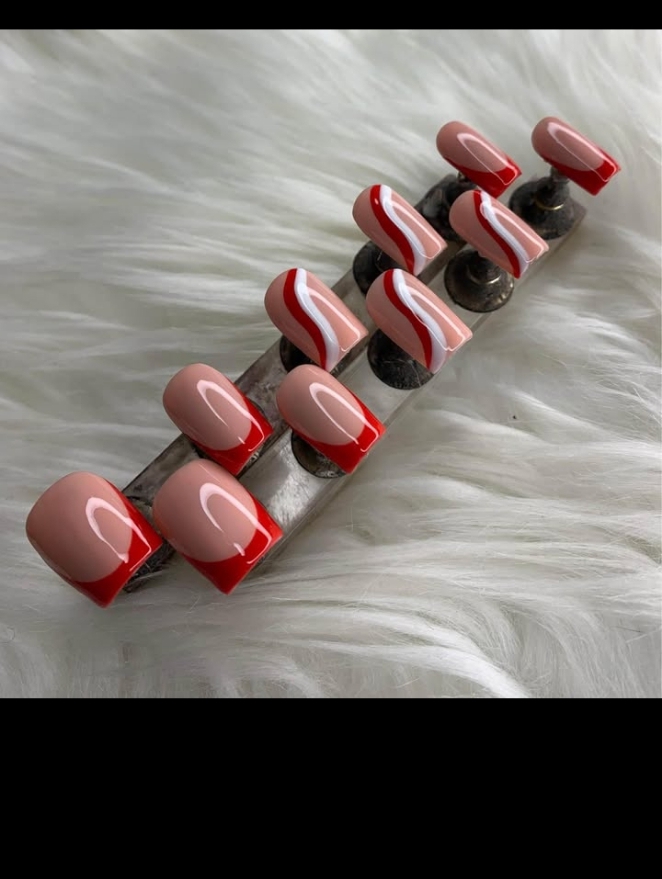 Hand made press on nails