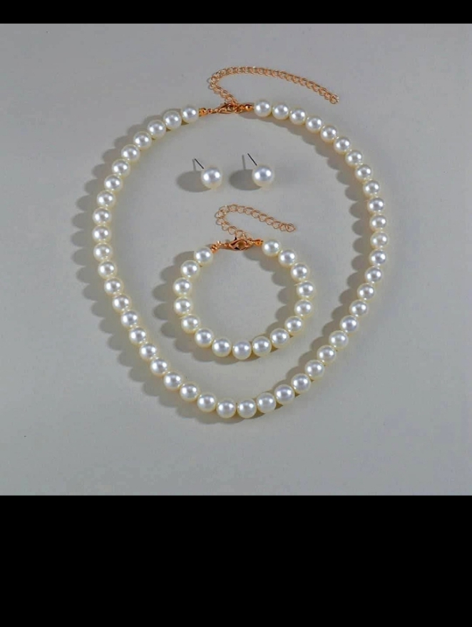 Luxury Pearl Jewelry Set