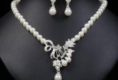 Luxury Pearl Necklace and Earring 