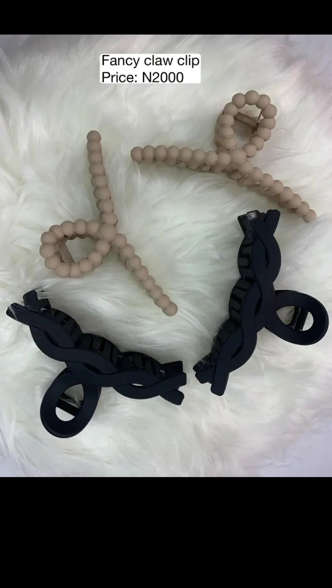 Fancy Claw Clips