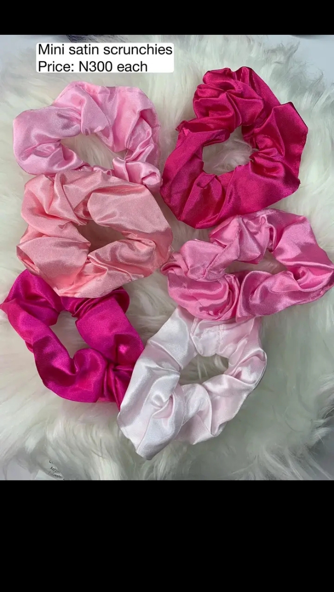 Quality Satin Scrunchies