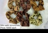 Quality Satin Scrunchies