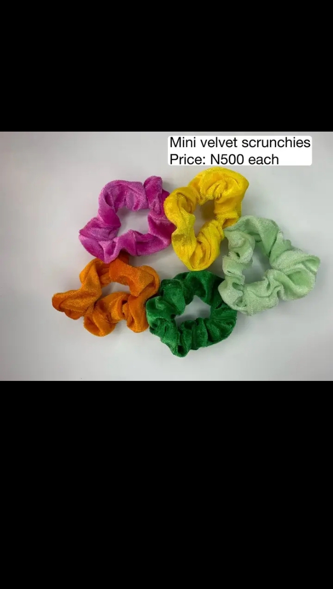 Quality Velvet Scrunchies