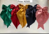 Quality Satin Bow Hair Clip