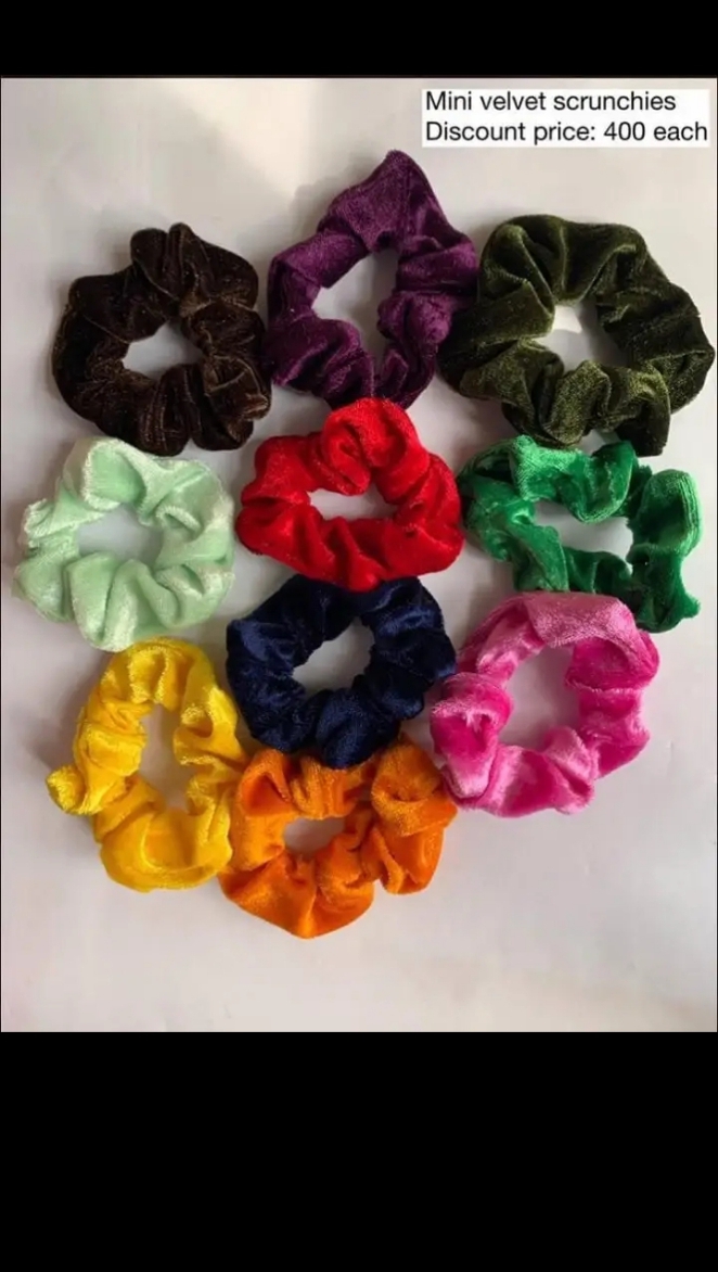 Quality Velvet Scrunchies