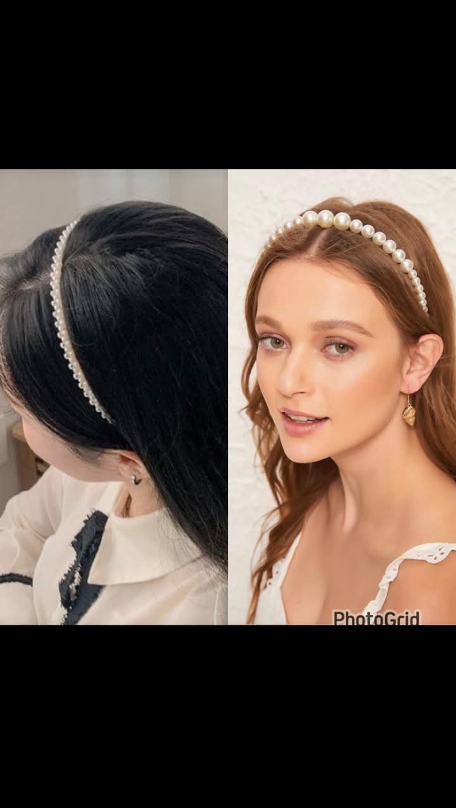 Fancy Pearl Hair Band