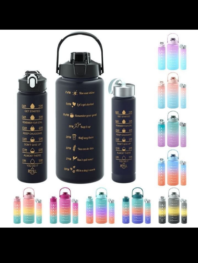 Quality 3in1 Water Bottle