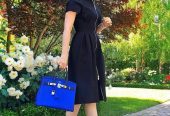 Royal Blue Court Shoe