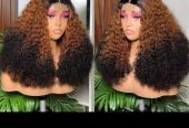 2tone curly hair blend