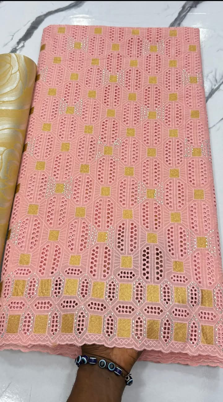 Swiss cotton voile lace