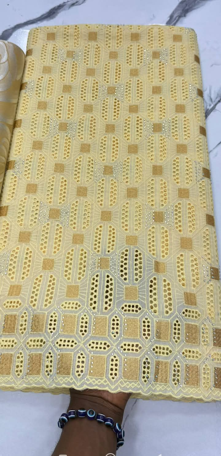 Swiss cotton voile lace