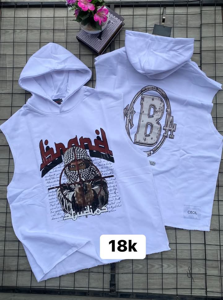 Luxury Sleeveless Hoodie