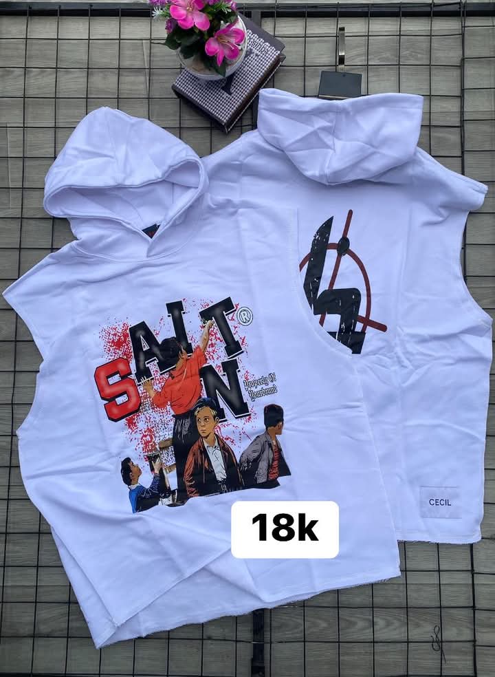 Luxury Sleeveless Hoodie