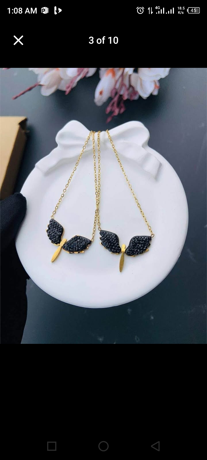 Dainty Chain and Pendant