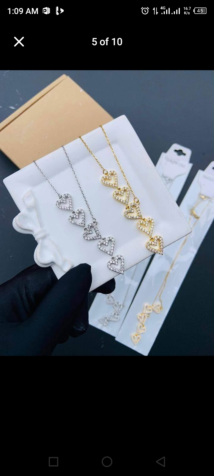 Dainty Chain and Pendant